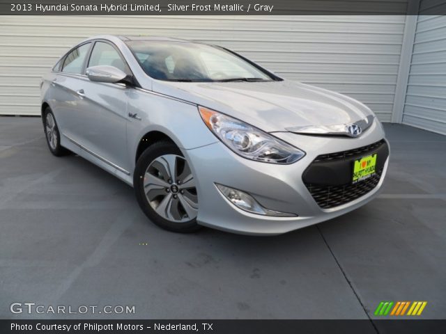 2013 Hyundai Sonata Hybrid Limited in Silver Frost Metallic