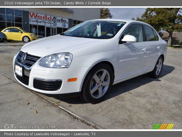 2010 Volkswagen Jetta TDI Sedan in Candy White