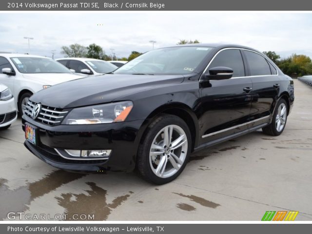 2014 Volkswagen Passat TDI SE in Black