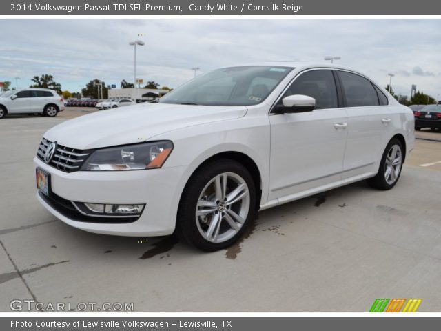 2014 Volkswagen Passat TDI SEL Premium in Candy White