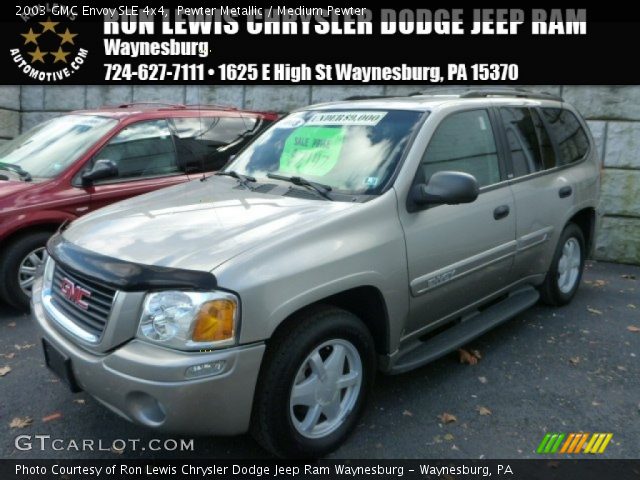 2003 GMC Envoy SLE 4x4 in Pewter Metallic