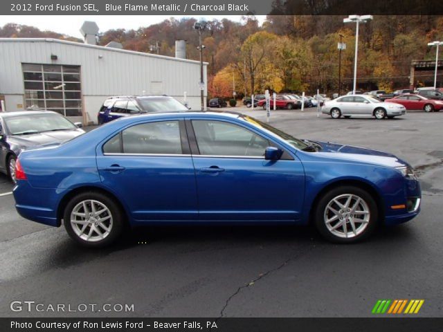 2012 Ford Fusion SEL in Blue Flame Metallic