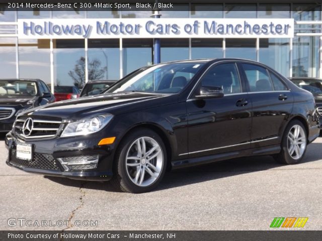 2014 Mercedes-Benz C 300 4Matic Sport in Black