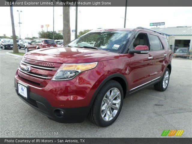 2014 Ford Explorer Limited in Ruby Red