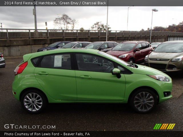 2014 Ford Fiesta SE Hatchback in Green Envy