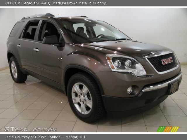 2012 GMC Acadia SL AWD in Medium Brown Metallic