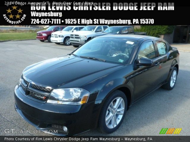 2014 Dodge Avenger SXT in Black Clear Coat