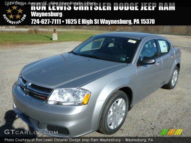 2014 Dodge Avenger SE in Billet Silver Metallic