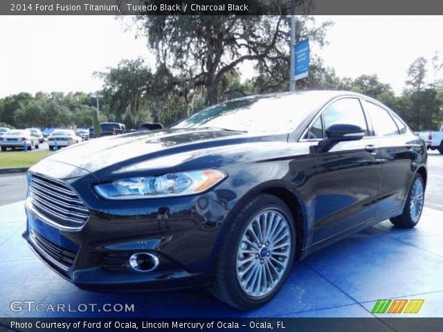 2014 Ford Fusion Titanium in Tuxedo Black