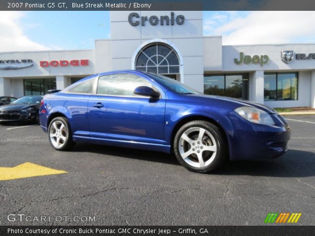 2007 Pontiac G5 GT in Blue Streak Metallic