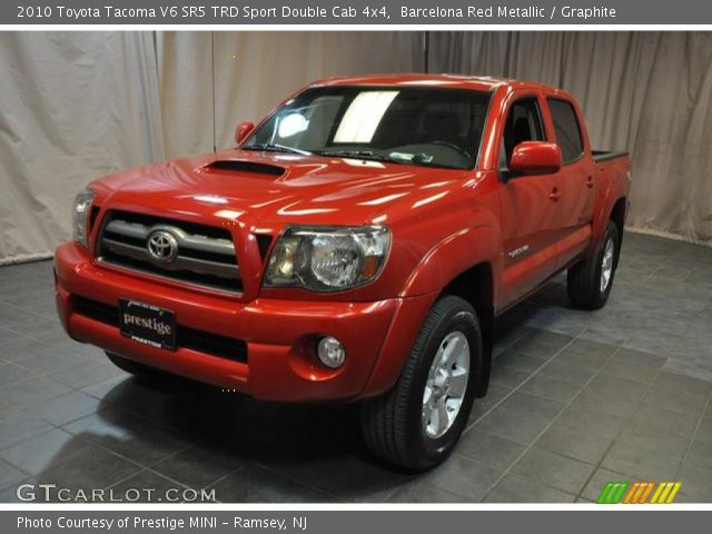 2010 Toyota Tacoma V6 SR5 TRD Sport Double Cab 4x4 in Barcelona Red Metallic