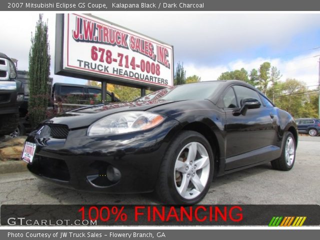 2007 Mitsubishi Eclipse GS Coupe in Kalapana Black