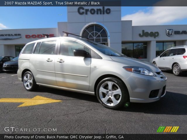 2007 Mazda MAZDA5 Sport in True Silver Metallic