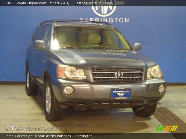 2002 Toyota Highlander Limited 4WD in Bluestone Metallic