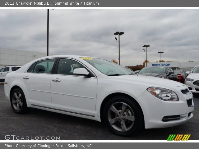 2012 Chevrolet Malibu LT in Summit White