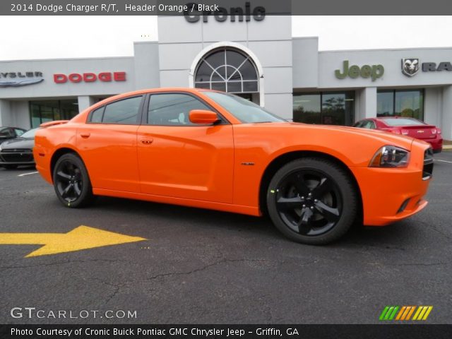 2014 Dodge Charger R/T in Header Orange