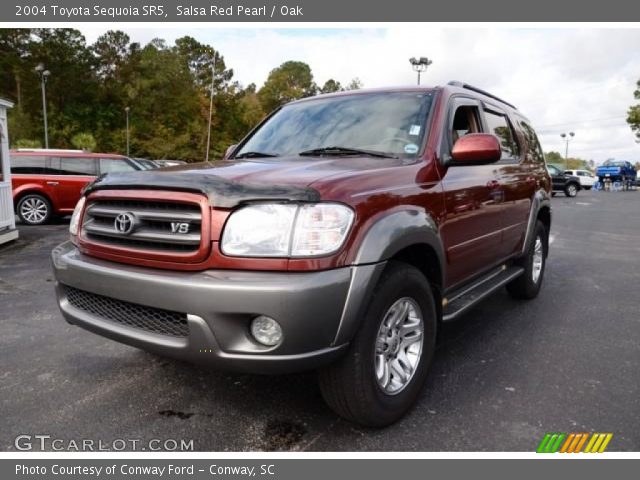 2004 Toyota Sequoia SR5 in Salsa Red Pearl