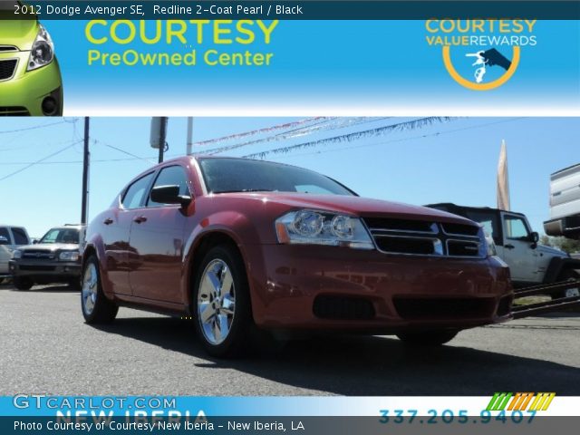 2012 Dodge Avenger SE in Redline 2-Coat Pearl