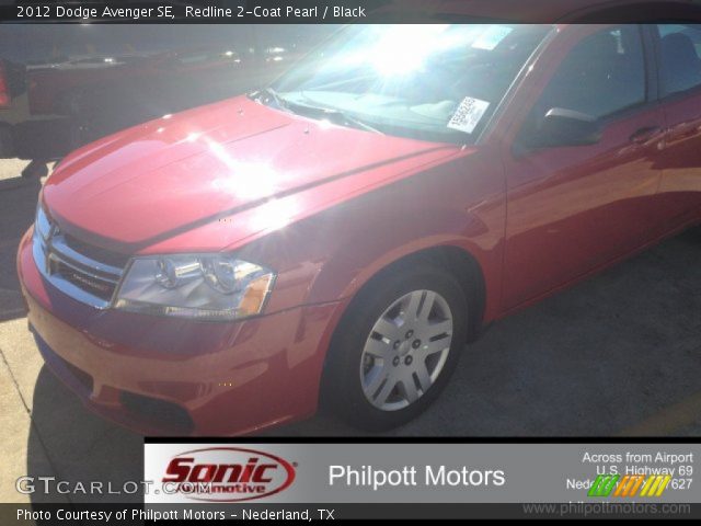 2012 Dodge Avenger SE in Redline 2-Coat Pearl