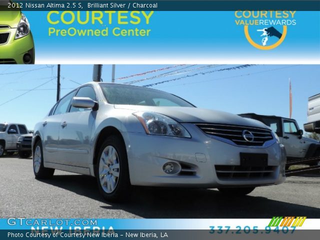 2012 Nissan Altima 2.5 S in Brilliant Silver