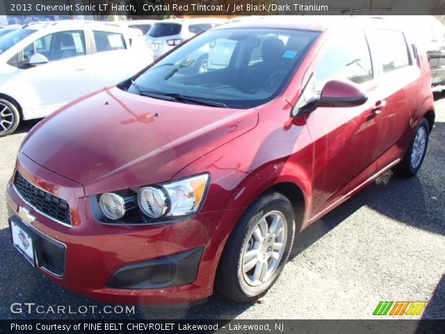 2013 Chevrolet Sonic LT Hatch in Crystal Red Tintcoat