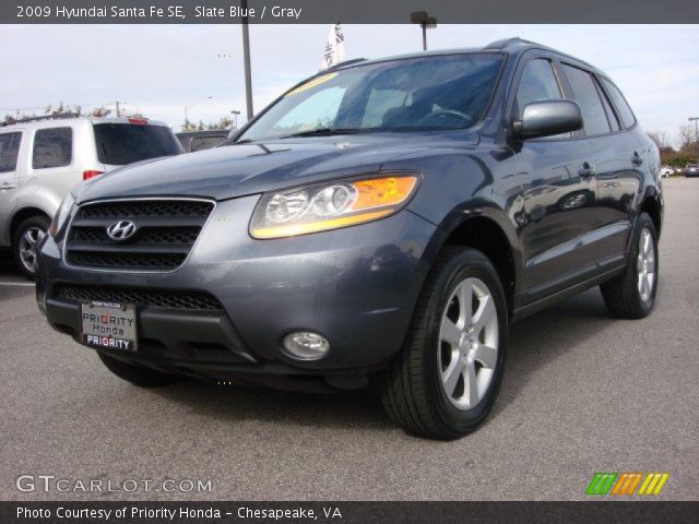 2009 Hyundai Santa Fe SE in Slate Blue
