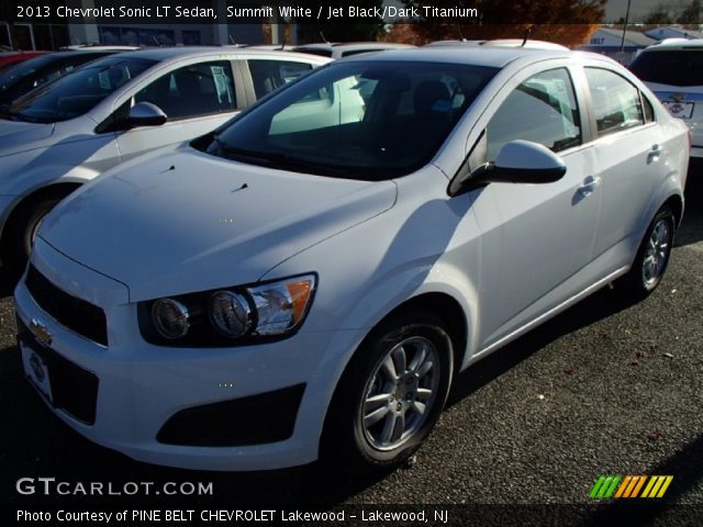 2013 Chevrolet Sonic LT Sedan in Summit White