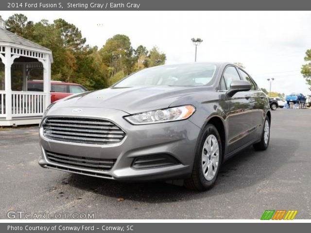 2014 Ford Fusion S in Sterling Gray