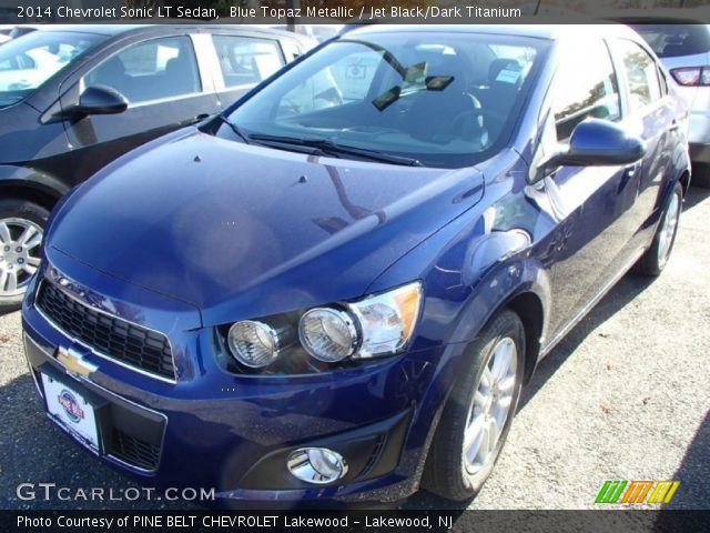 2014 Chevrolet Sonic LT Sedan in Blue Topaz Metallic