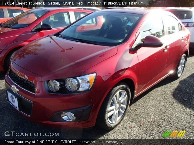 2014 Chevrolet Sonic LT Sedan in Crystal Red Tintcoat