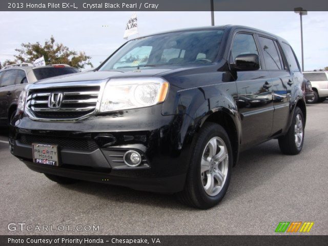 2013 Honda Pilot EX-L in Crystal Black Pearl