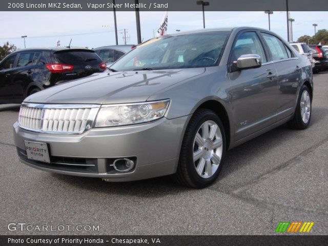 2008 Lincoln MKZ Sedan in Vapor Silver Metallic