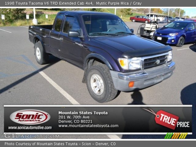 1998 Toyota Tacoma V6 TRD Extended Cab 4x4 in Mystic Purple Mica