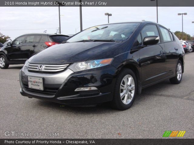 2010 Honda Insight Hybrid EX in Crystal Black Pearl