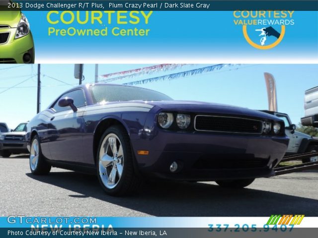 2013 Dodge Challenger R/T Plus in Plum Crazy Pearl