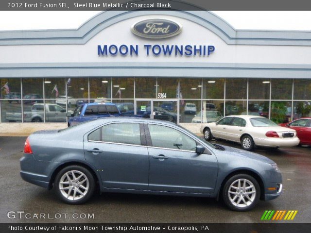 2012 Ford Fusion SEL in Steel Blue Metallic