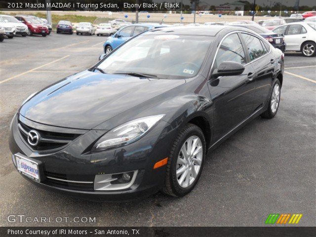 2012 Mazda MAZDA6 i Touring Sedan in Ebony Black