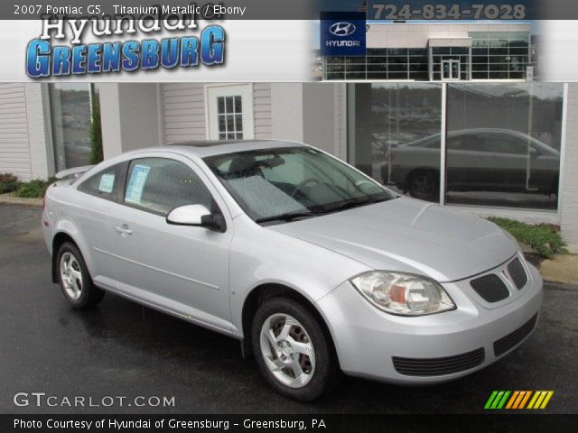 2007 Pontiac G5  in Titanium Metallic