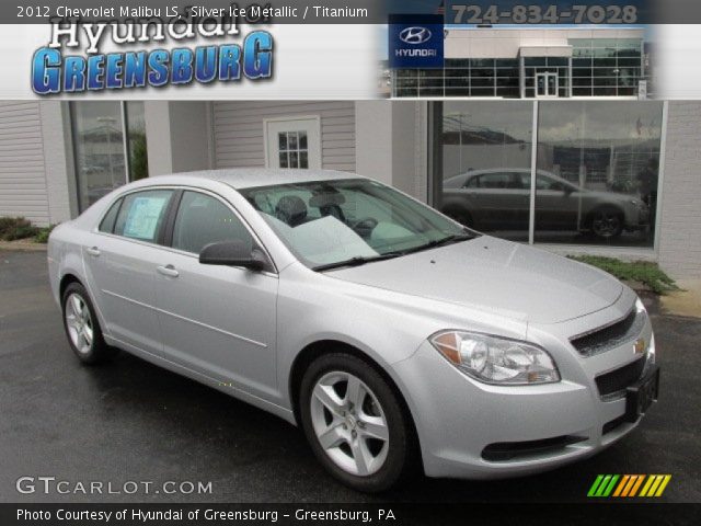 2012 Chevrolet Malibu LS in Silver Ice Metallic