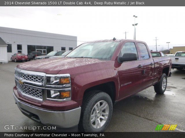 2014 Chevrolet Silverado 1500 LT Double Cab 4x4 in Deep Ruby Metallic