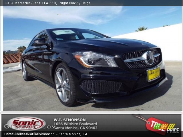 2014 Mercedes-Benz CLA 250 in Night Black