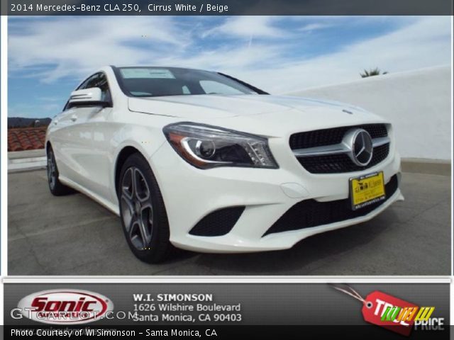 2014 Mercedes-Benz CLA 250 in Cirrus White