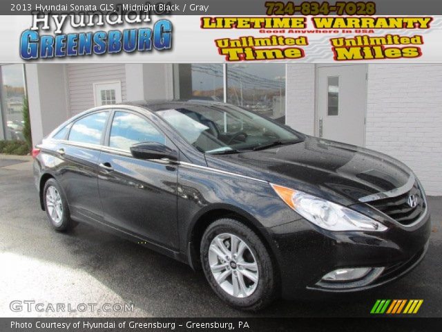 2013 Hyundai Sonata GLS in Midnight Black