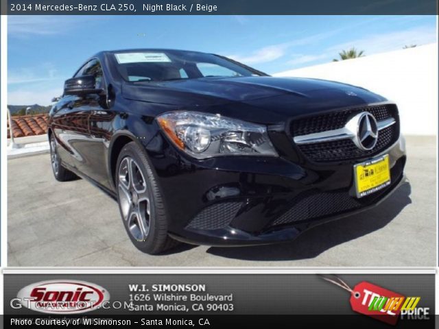 2014 Mercedes-Benz CLA 250 in Night Black