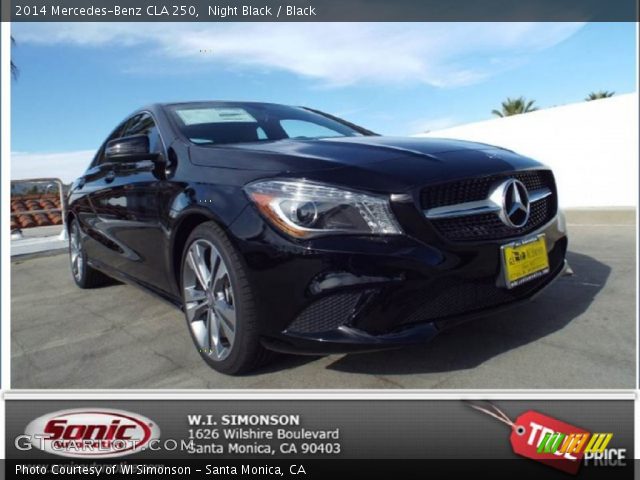 2014 Mercedes-Benz CLA 250 in Night Black