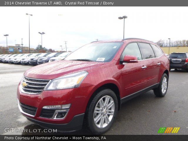 2014 Chevrolet Traverse LT AWD in Crystal Red Tintcoat
