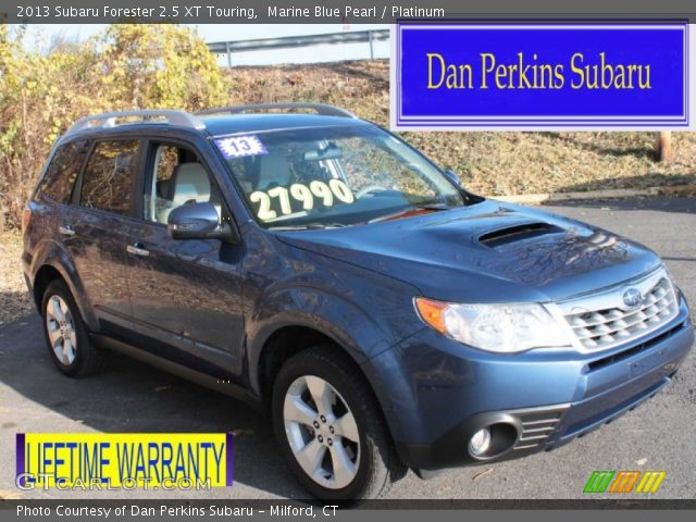 2013 Subaru Forester 2.5 XT Touring in Marine Blue Pearl