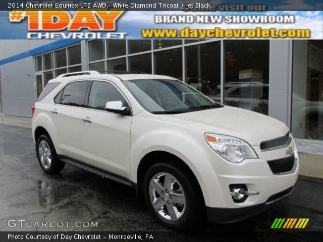 2014 Chevrolet Equinox LTZ AWD in White Diamond Tricoat