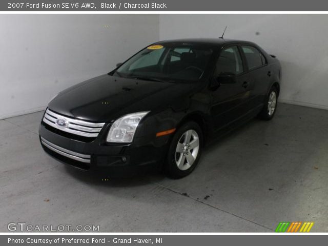 2007 Ford Fusion SE V6 AWD in Black