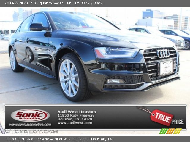 2014 Audi A4 2.0T quattro Sedan in Brilliant Black